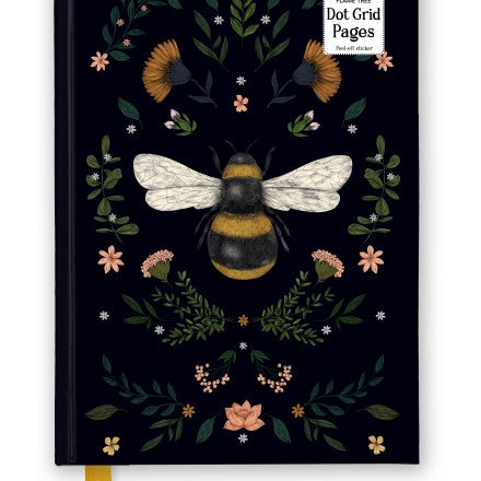 Jade Mosinski: Bee Foiled Dot Grid Journal (8.3X5.9) 50 9781835626290