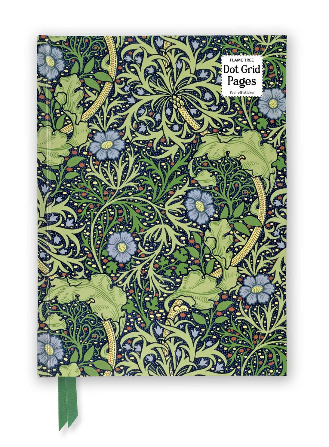 William Morris: Seaweed (Foiled Dot Grid Journal) from Flame Tree Studio 50 9781835628461