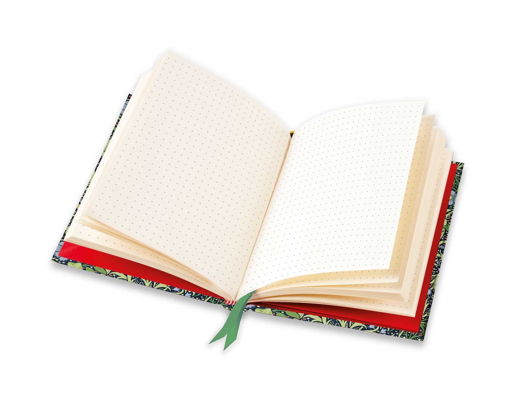 William Morris: Seaweed (Foiled Dot Grid Journal) from Flame Tree Studio 50 9781835628461_1