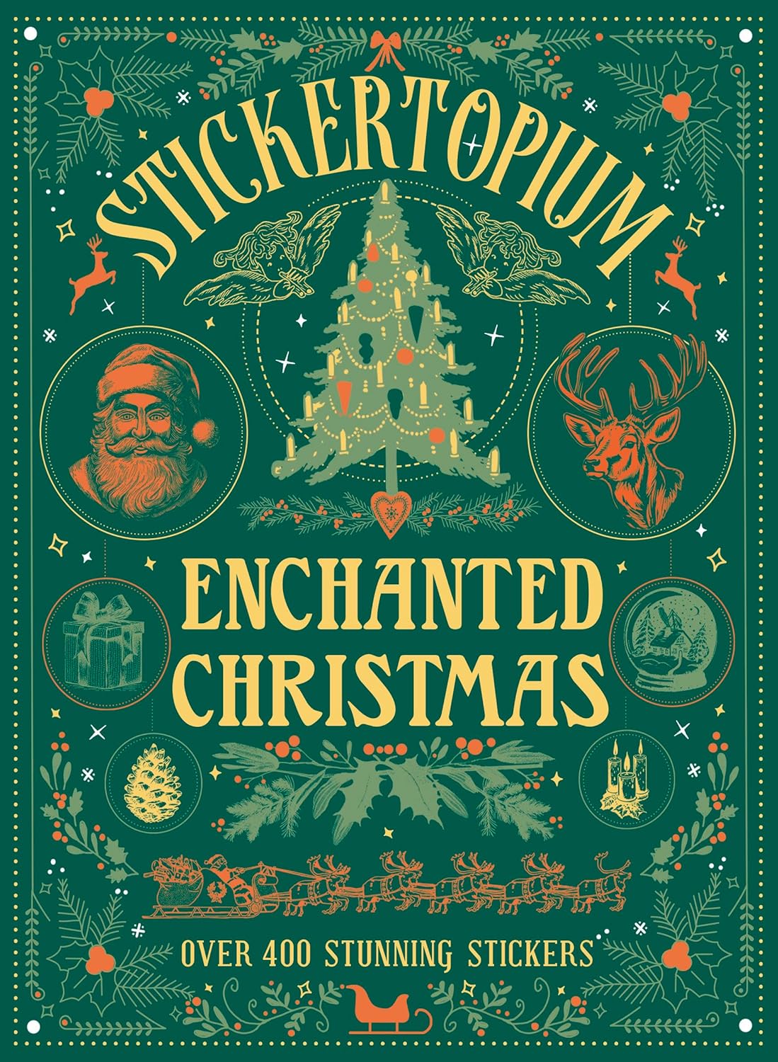 Stickertopium: Enchanted Christmas by Design Eye 9781836001508
