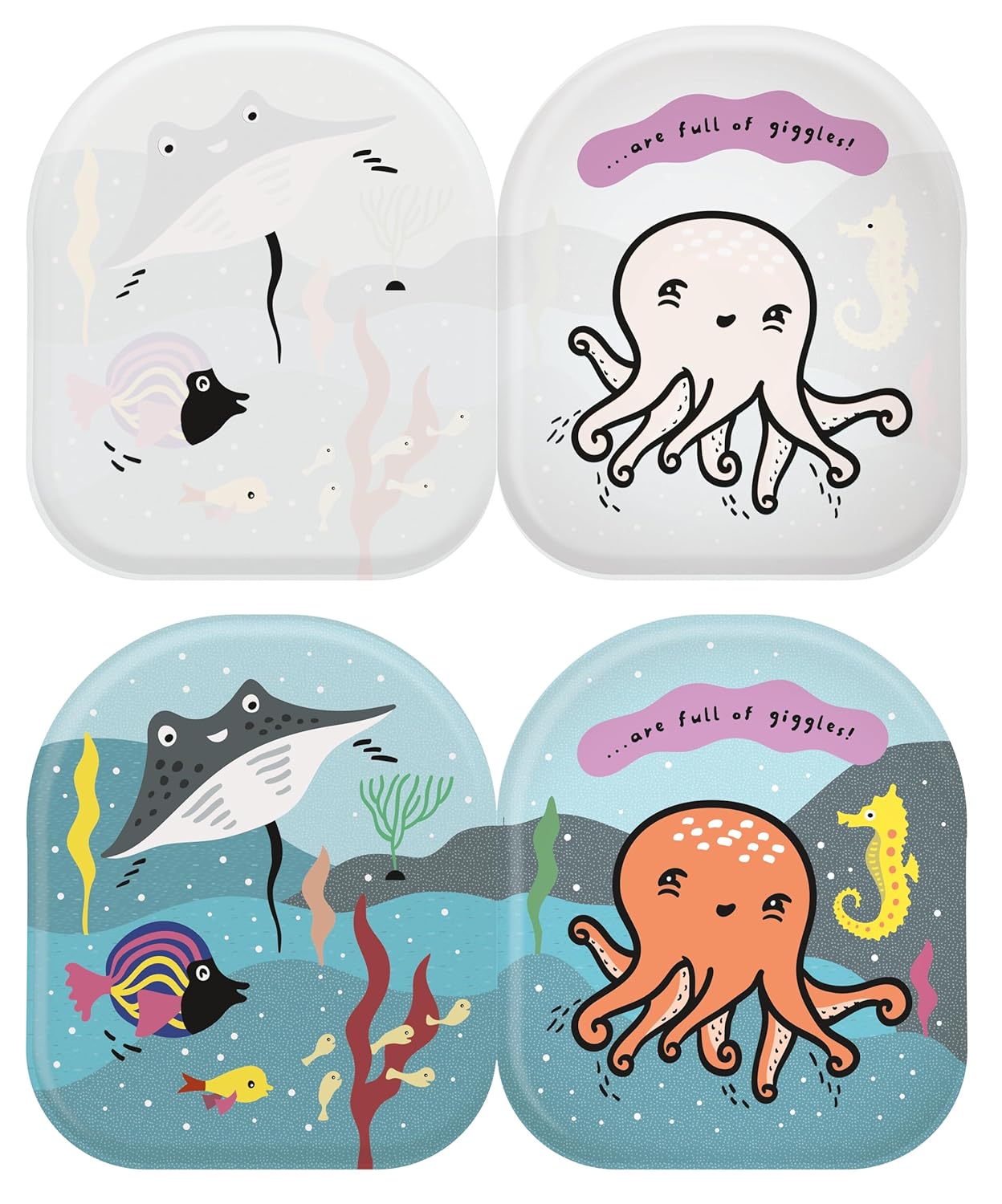 Octopus & Friends Bath Book by Sajnani. Surya 9781836003809_2