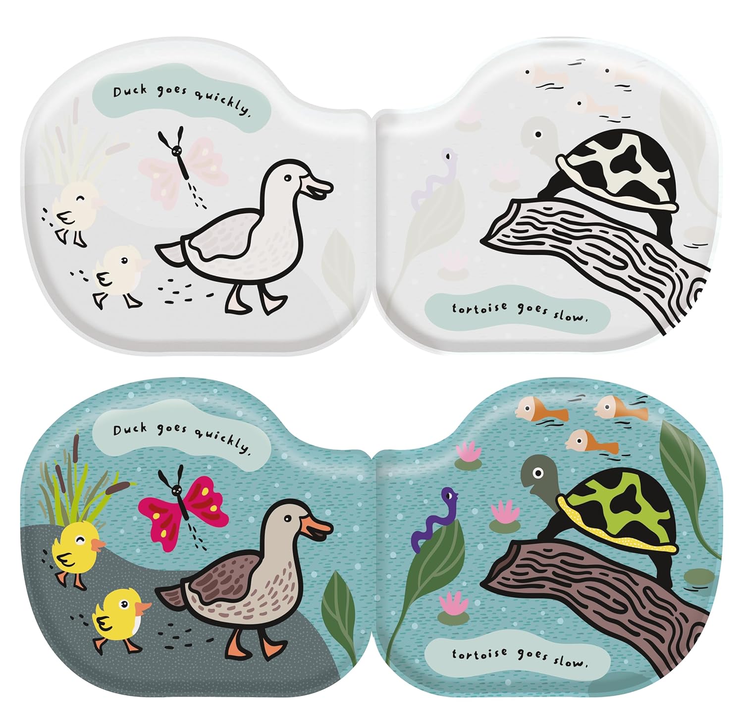Duck & Friends Bath Book by Sajnani. Surya 9781836003823_1