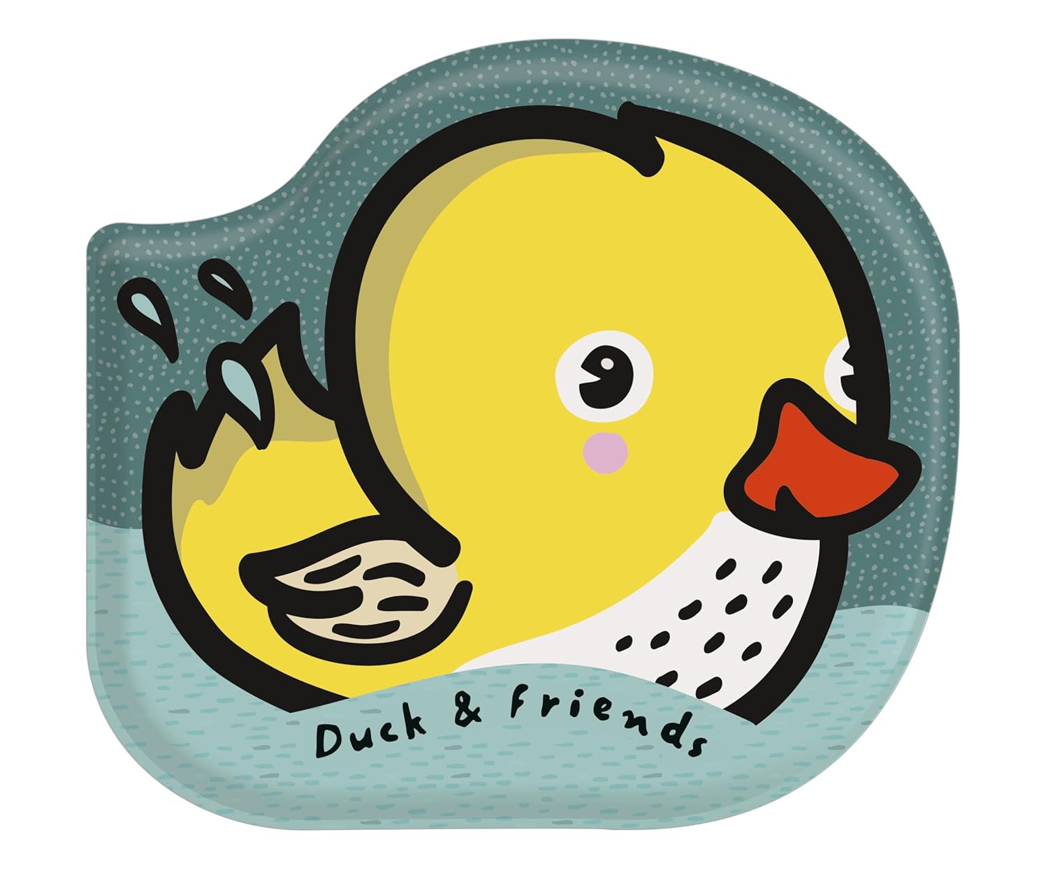 Duck & Friends Bath Book by Sajnani. Surya 9781836003823_3