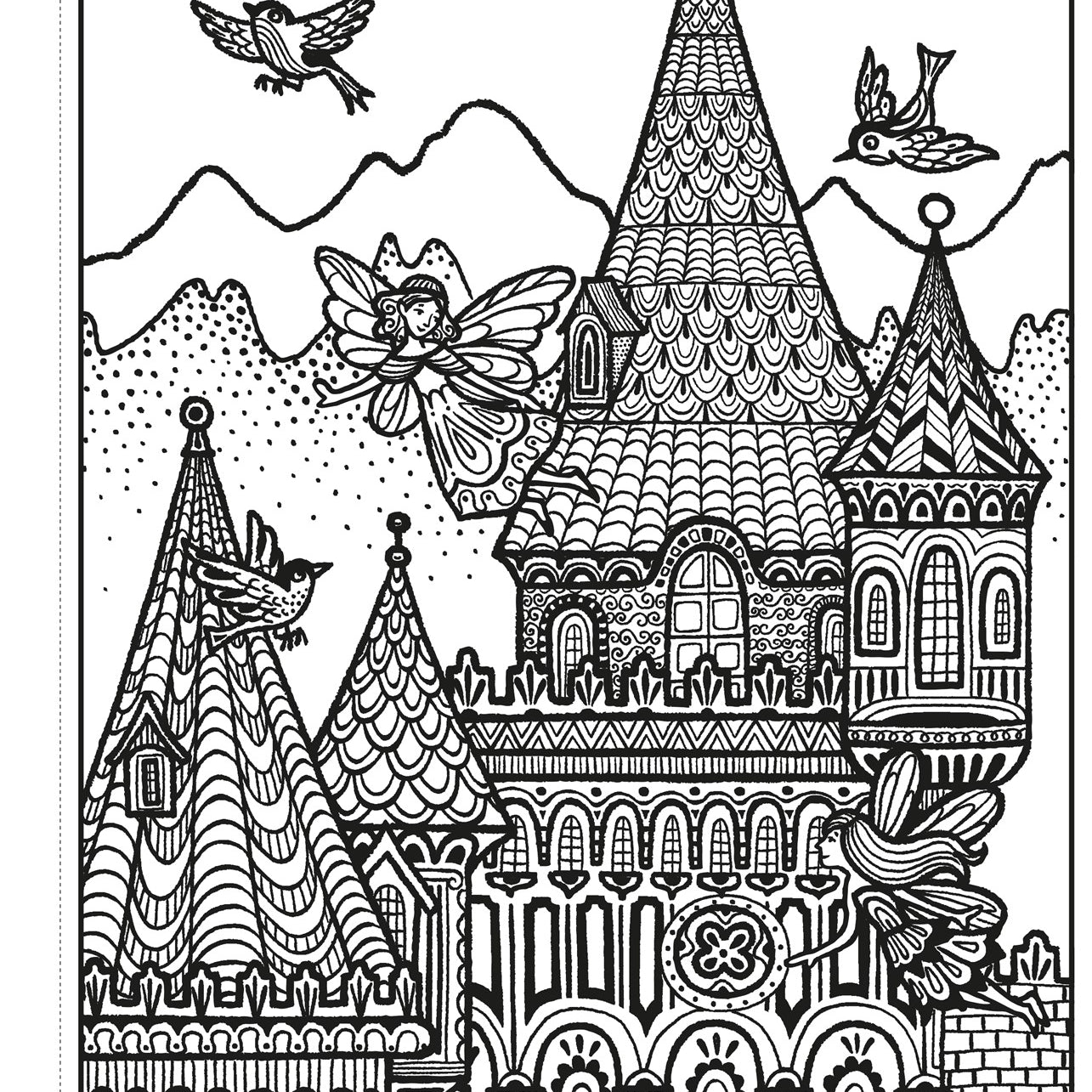 Fairy Palaces Magic Painting Book by Sims. Lesley, Illustrated by Bongini. Barbara
