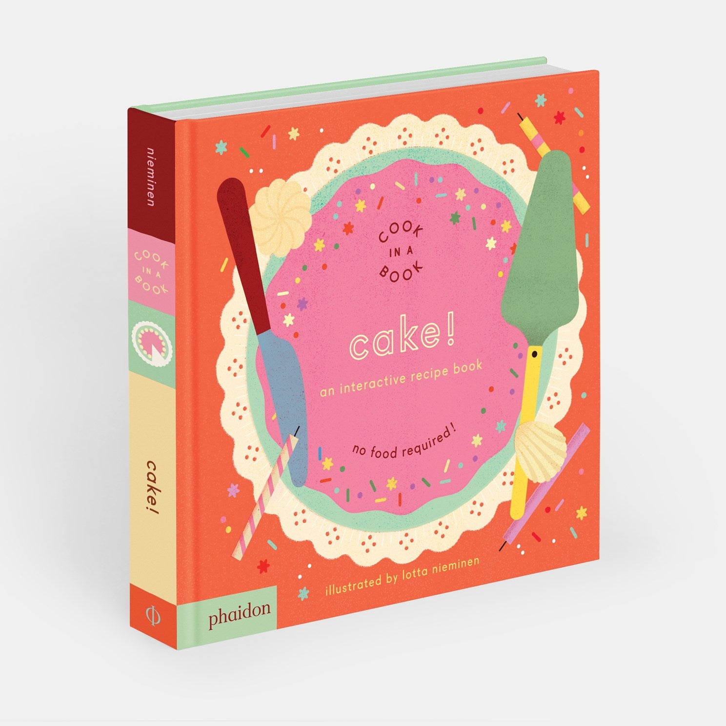 Cake!: An Interactive Recipe Book by Nieminen. Lotta 20 9781837290246_1