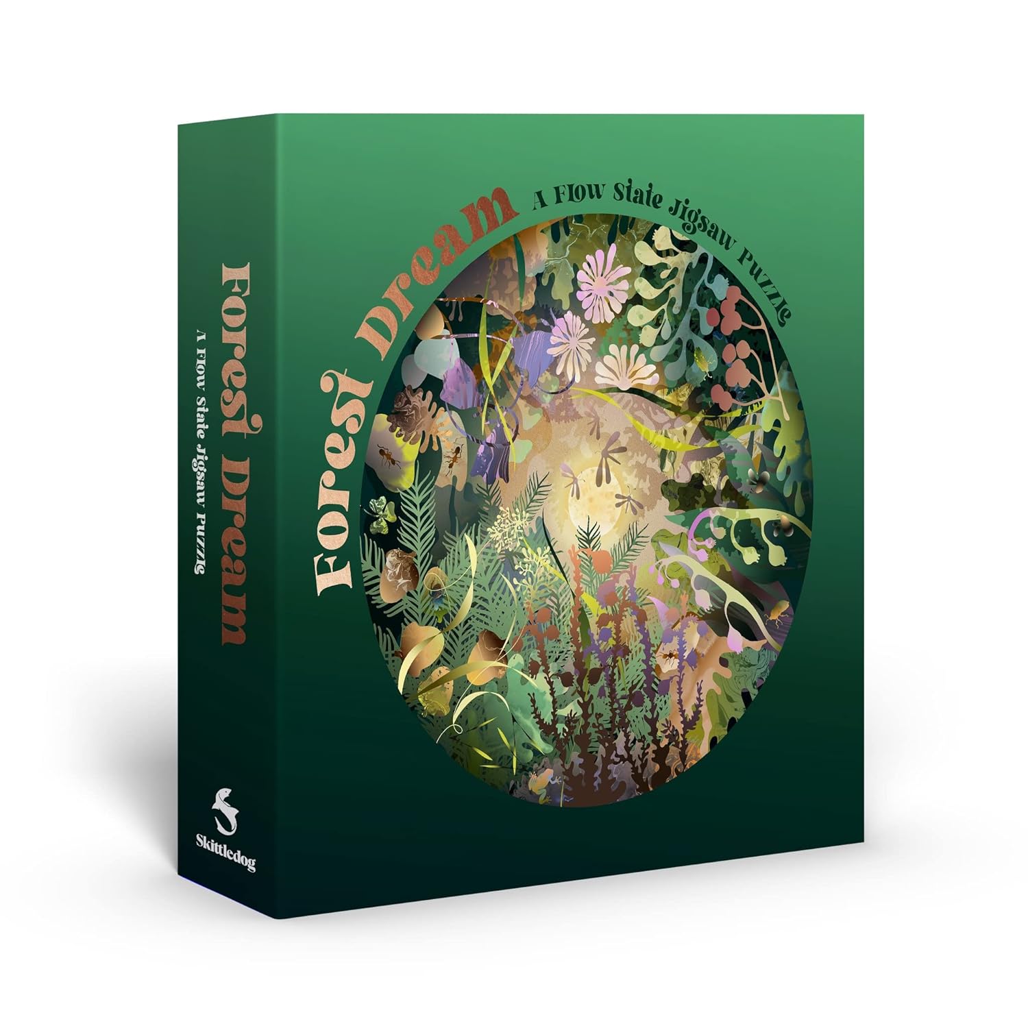 Forest Dream: A Flow State 1000 Piece Circular Jigsaw Puzzle - Svensson. Elin 9781837760046