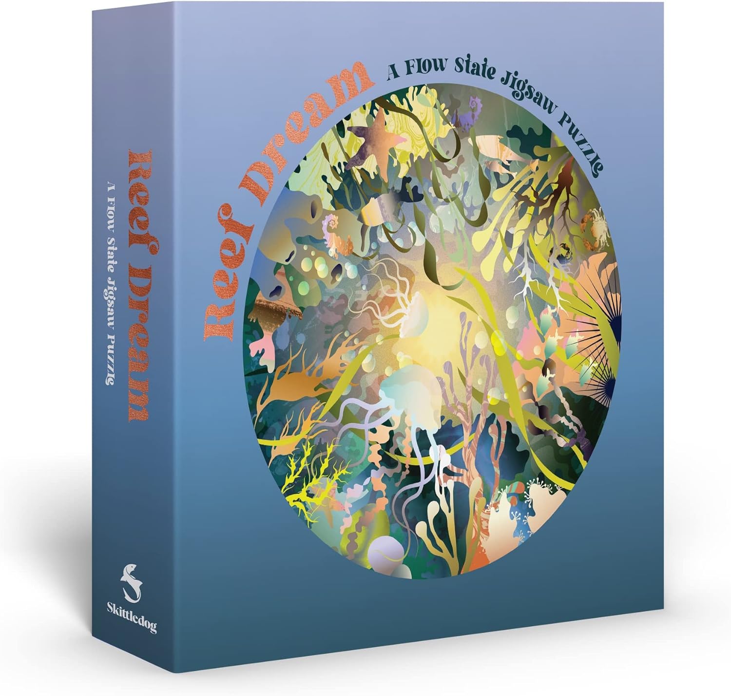 Reef Dream: A Flow State 1000 Piece Circular Jigsaw Puzzle - Svensson. Elin 9781837760053