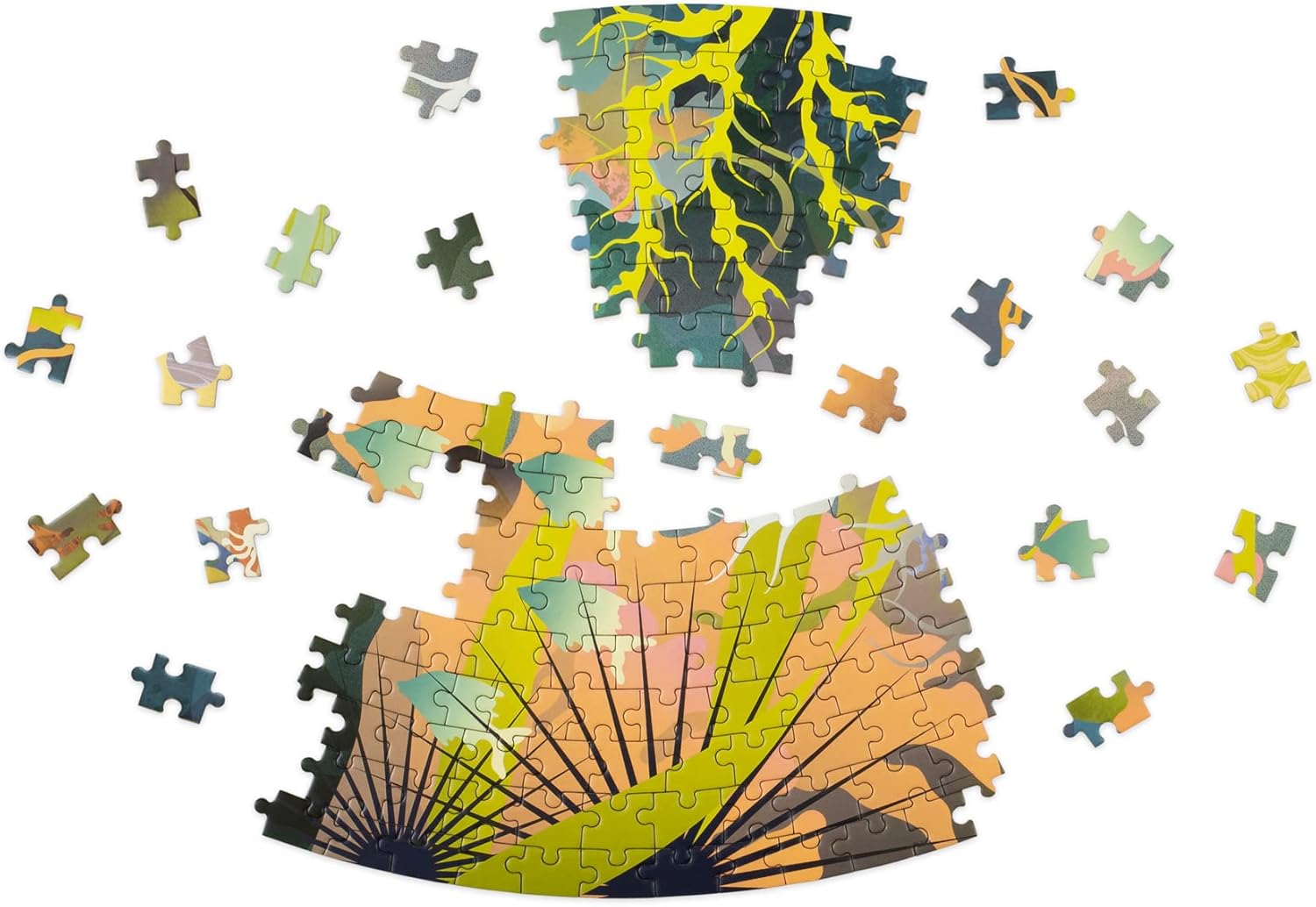 Reef Dream: A Flow State 1000 Piece Circular Jigsaw Puzzle - Svensson. Elin 9781837760053_3