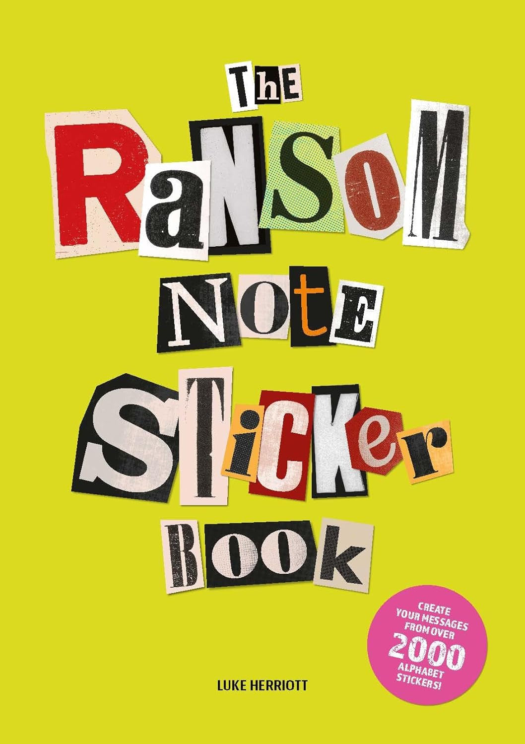 The Ransom Note Sticker Book by Herriott. Luke 9781837760398