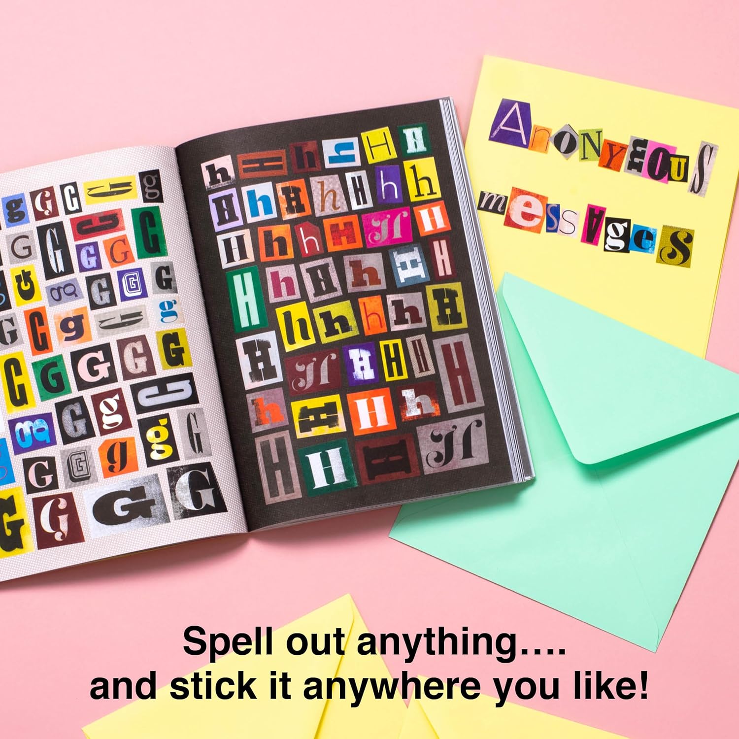 The Ransom Note Sticker Book by Herriott. Luke 9781837760398_4