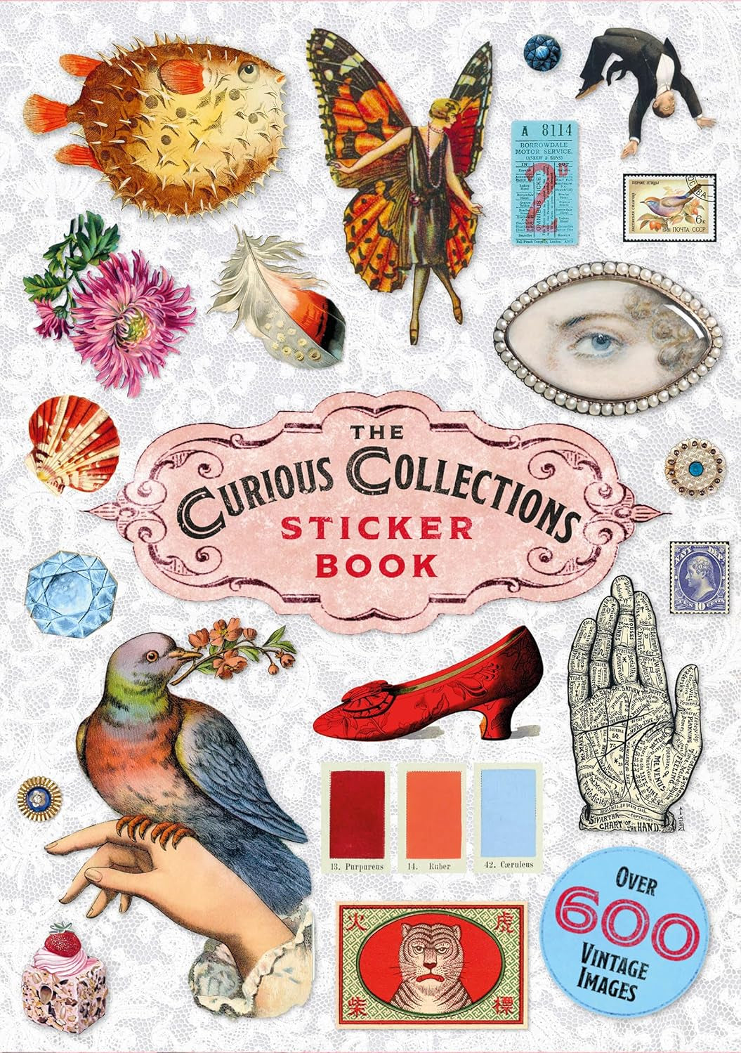 The Curious Collections Sticker Book by Sutton. Emily 9781837760916