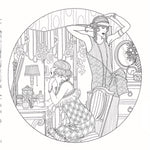 The Jazz Age: A 20's Inspired Coloring Book by Boureau. Melanie 9781837760923_2