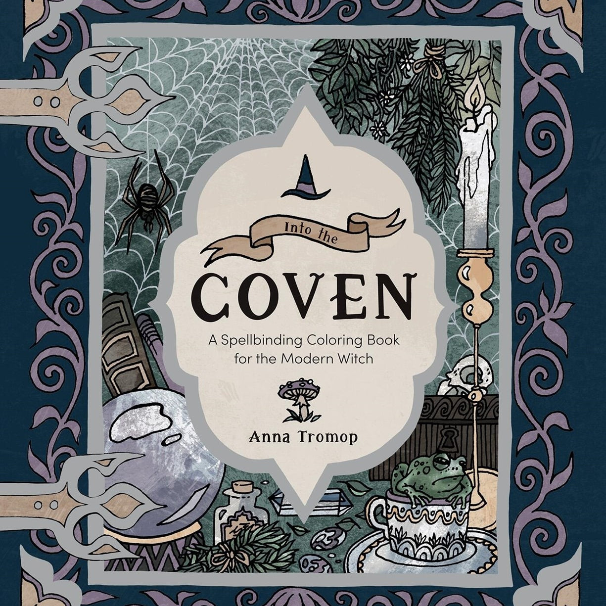 Into the Coven: A Spellbinding Coloring Book for Modern Witches by Tromp. Anna 20 9781837836345