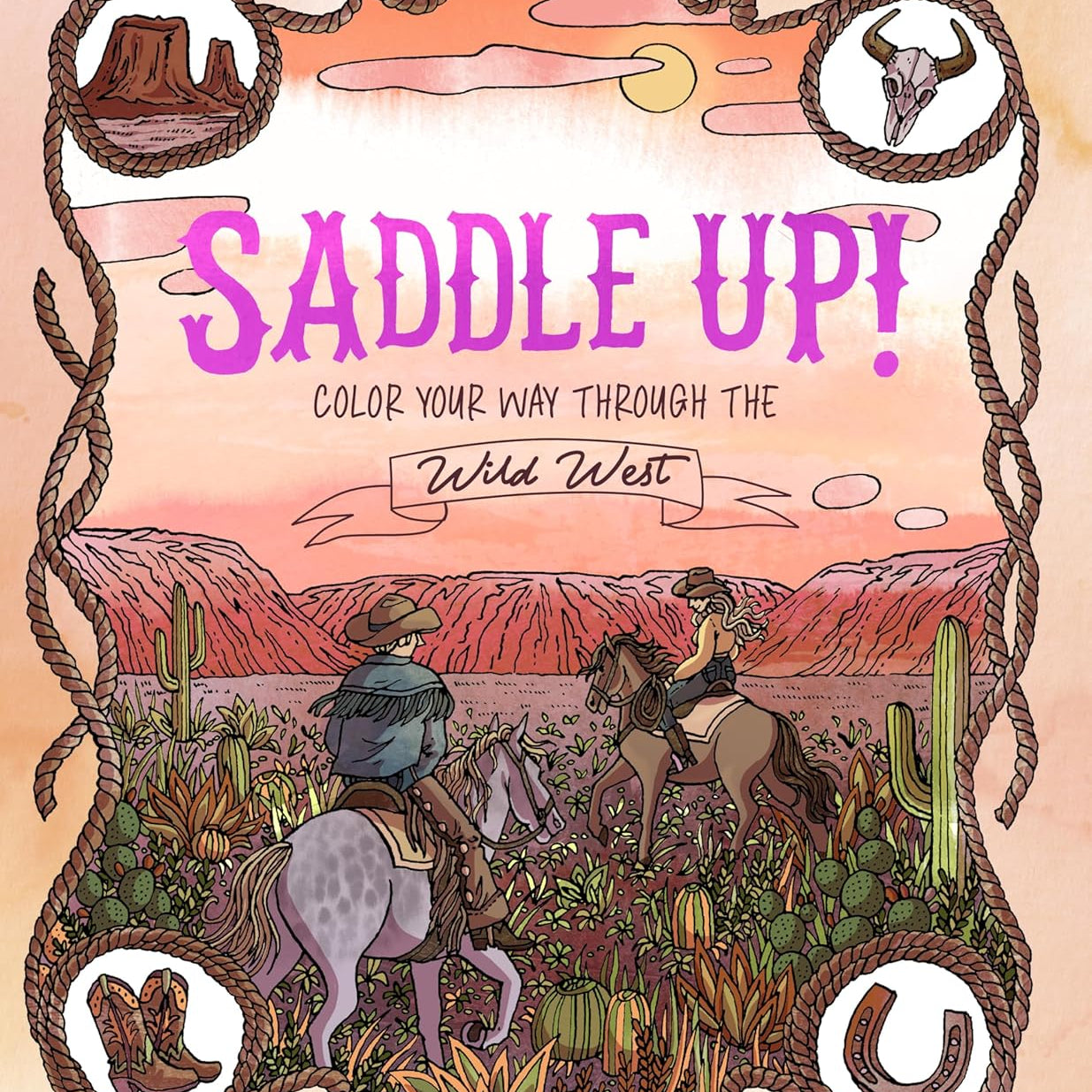 Saddle Up!: Color Your Way Through The Wild West by Tromop. Anna 20 9781837836994