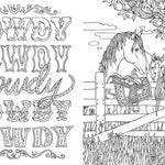 Saddle Up!: Color Your Way Through The Wild West by Tromop. Anna 20 9781837836994_3