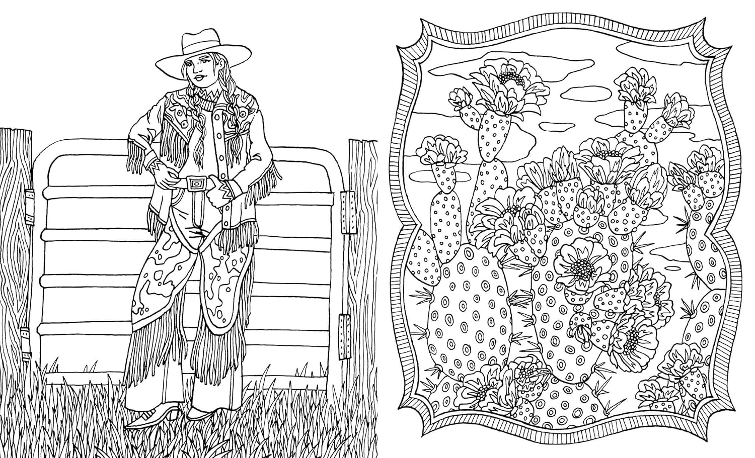 Saddle Up!: Color Your Way Through The Wild West by Tromop. Anna 20 9781837836994_7