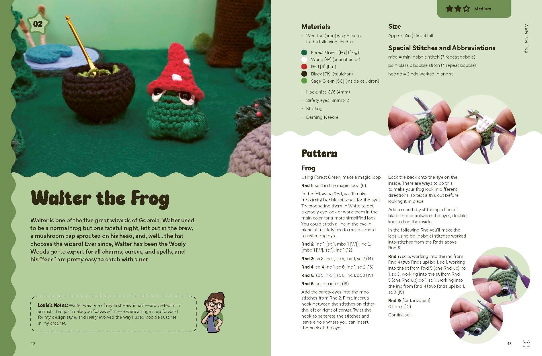 Avaialbe 09/17/26 Crochet Goomies: Explore 50 Amigurumi Critters & Characters... by Louie's Loops 30 9781837837069_2