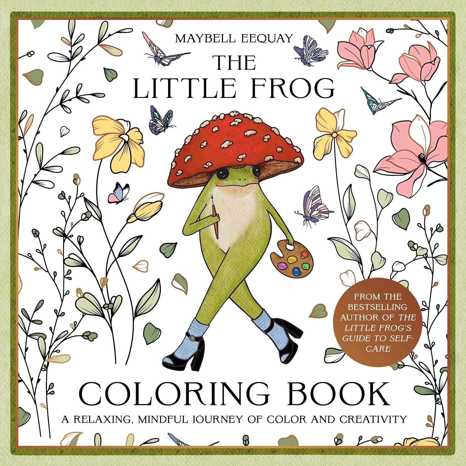 The Little Frog Coloring Book by Eequay. Maybell 20 9781837999231