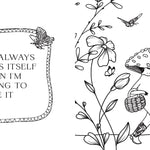 AVAILABLE 06/09/26 The Little Frog Coloring Book by Eequay. Maybell 20 9781837999231_2