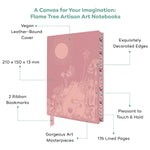 Uematsu Hobi: Chrysanthemums Artisan Art Notebook Journal - Flame Tree Studio 9781839649264_2