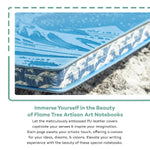 Uematsu Hobi: Chrysanthemums Artisan Art Notebook Journal - Flame Tree Studio 9781839649264_3