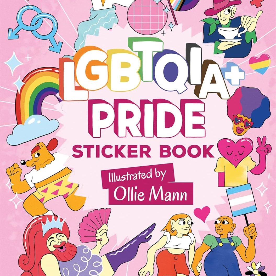 Lgbtqia+ Pride Sticker Book (Illustrated) by Kingsley. Jessica; Mann. Ollie 9781839972461