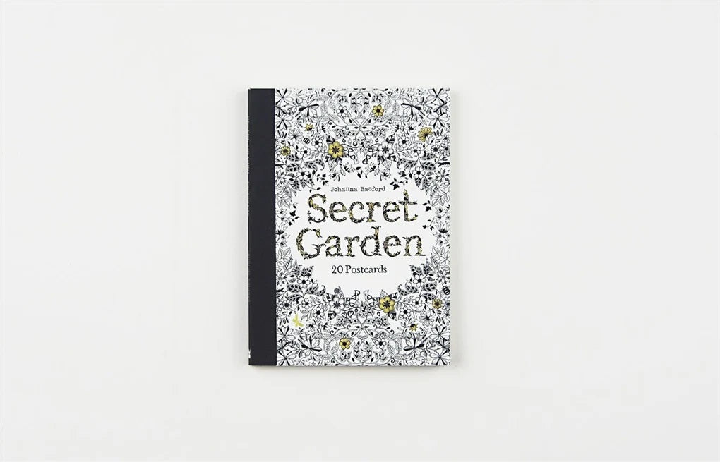Secret Garden: 20 Postcards To Color & Send by Basford. Johanna 9781856699464