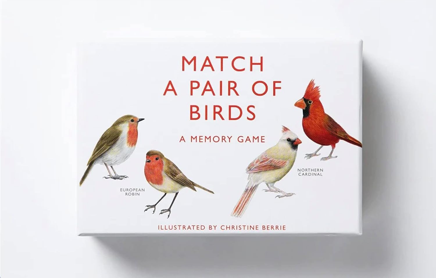 Match A Pair Of Birds: Memory Game by Berrie. Christine 20 9781856699662_1