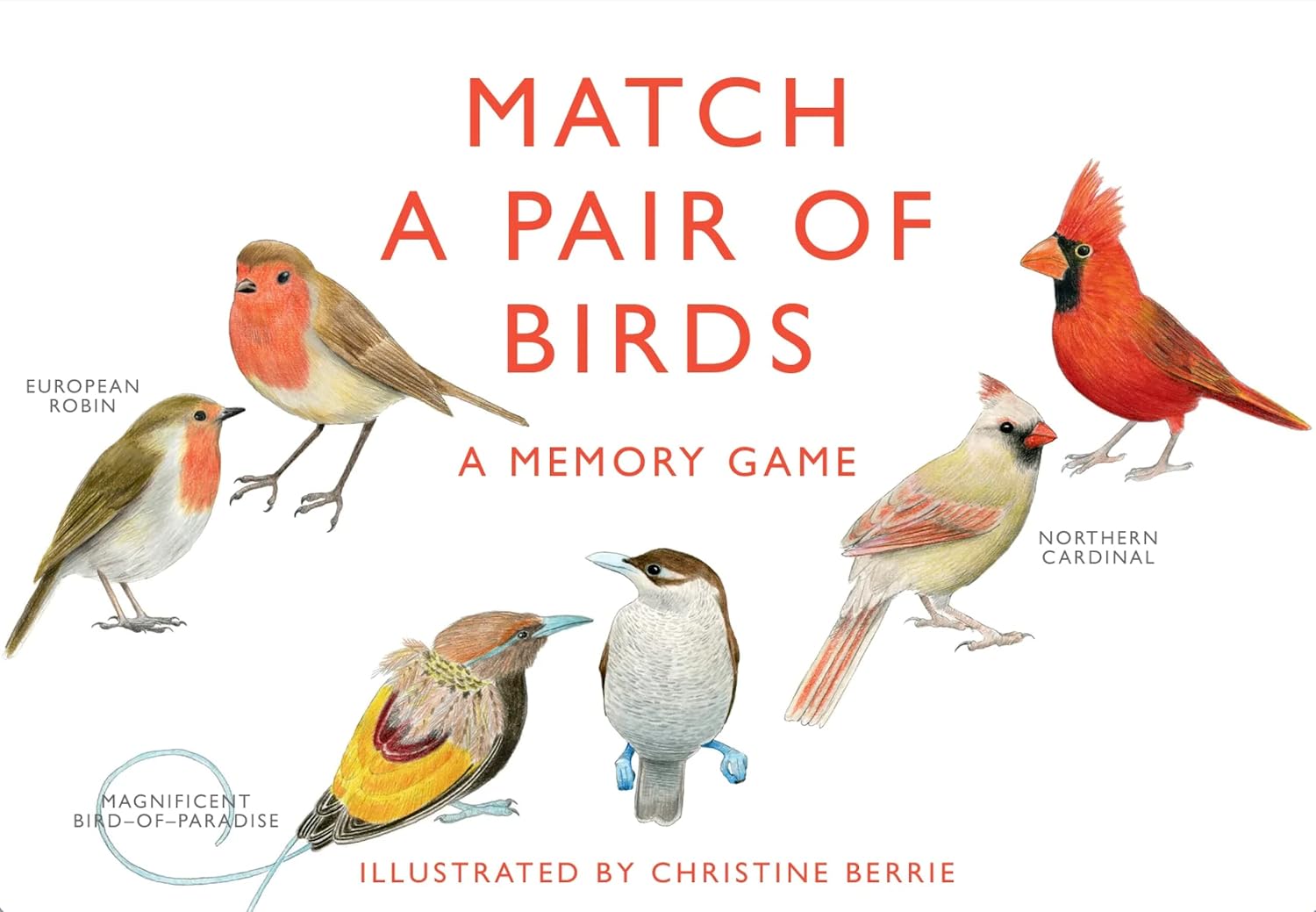 Match A Pair Of Birds: Memory Game by Berrie. Christine 20 9781856699662_ebf33e6b-35ac-47fc-b1cd-f9639c931818