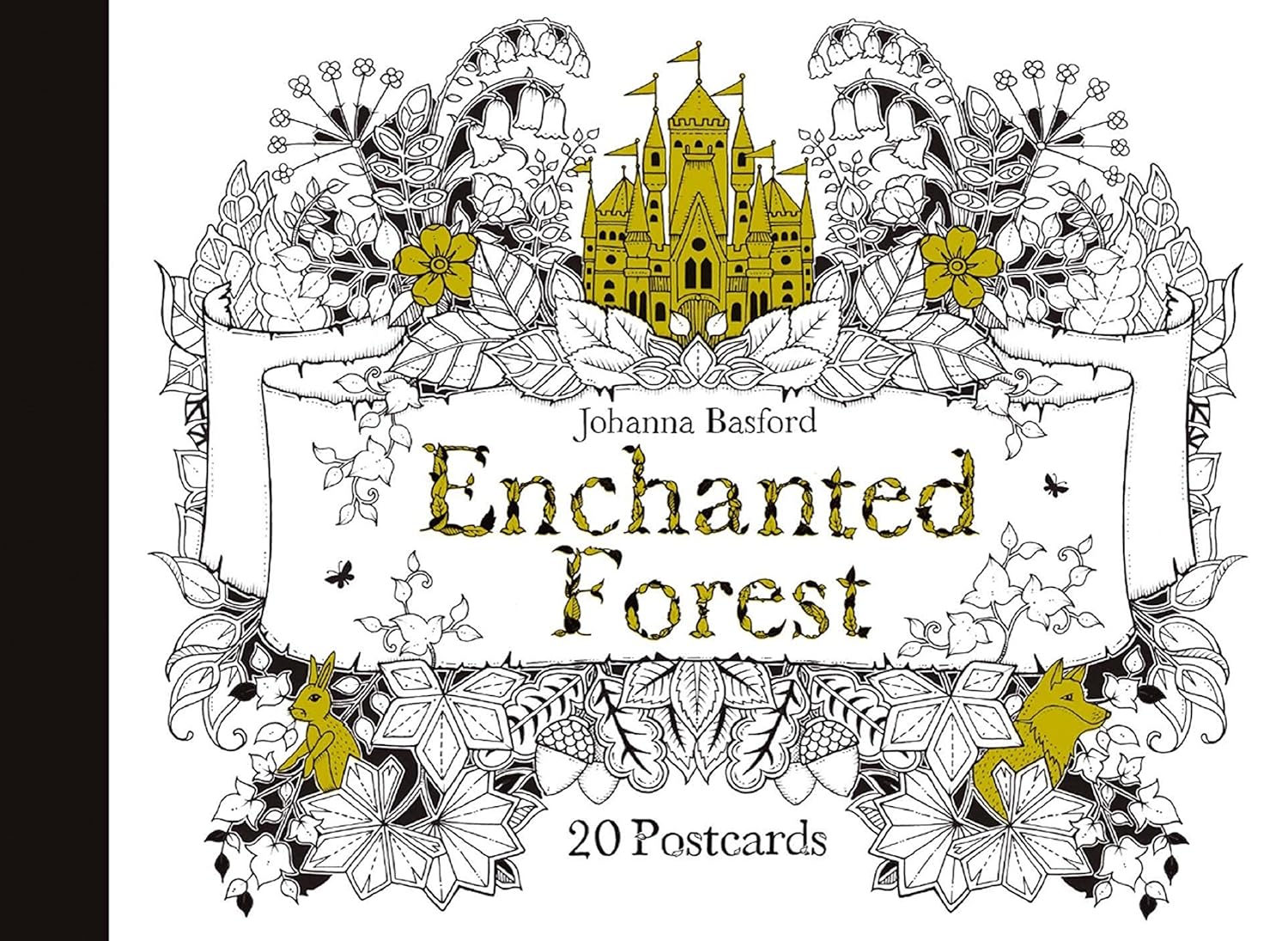 Enchanted Forest Postcards: 20 Postcards To Color by Basford. Joanna 9781856699792