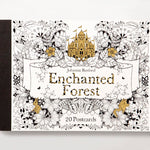 Enchanted Forest Postcards: 20 Postcards To Color by Basford. Joanna 9781856699792_1