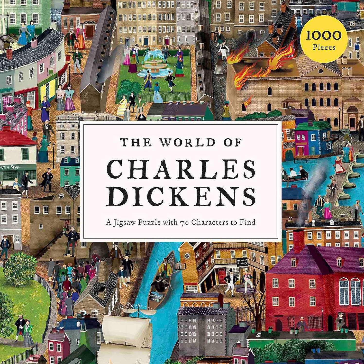 The World Of Charles Dickens 1000 Piece Jigsaw Puzzle - Laurence King Publishing 9781913947163