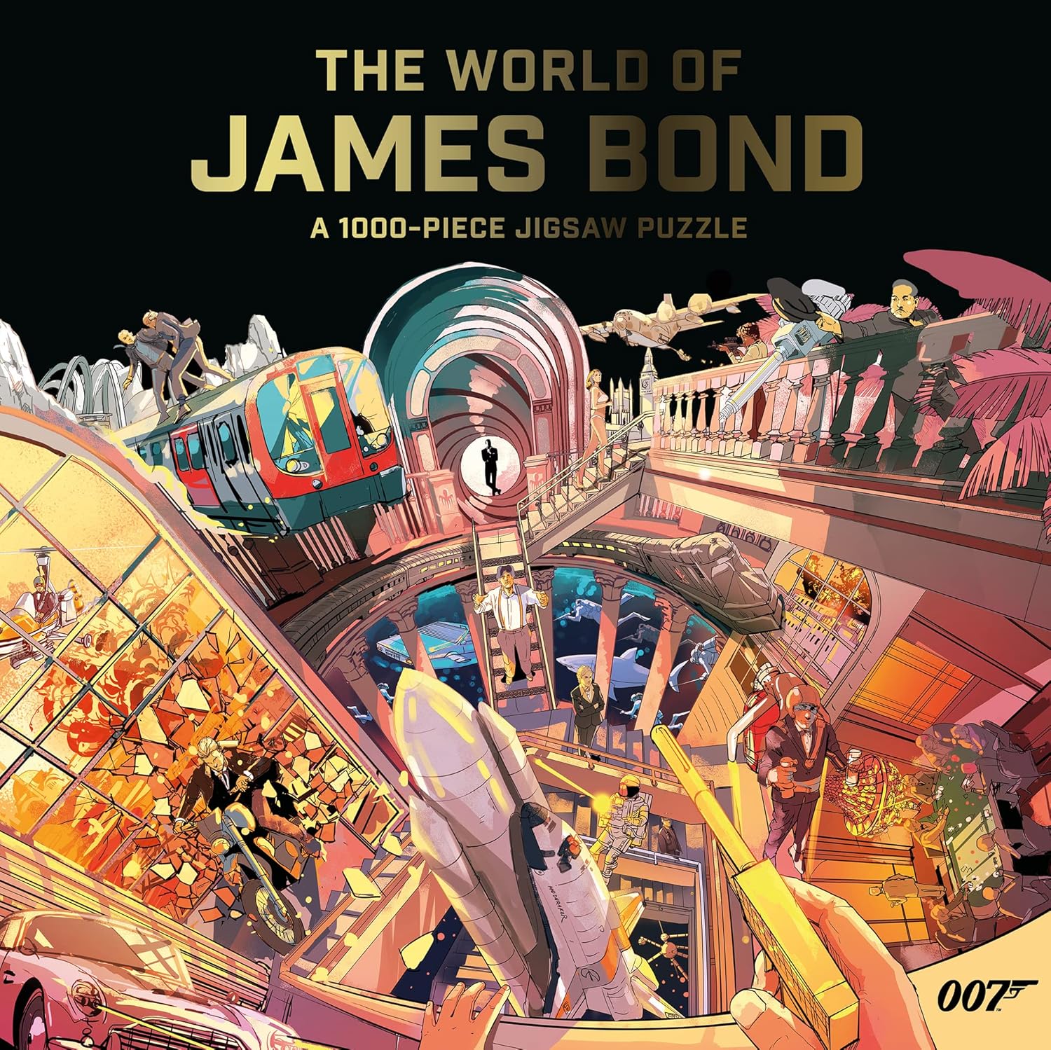 The World Of James Bond 1000 Piece Jigsaw Puzzle by Laurence King Publishing 9781913947811