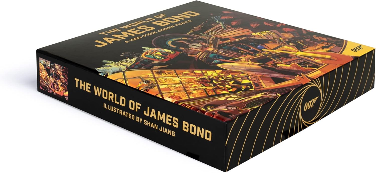 The World Of James Bond 1000 Piece Jigsaw Puzzle by Laurence King Publishing 9781913947811_1