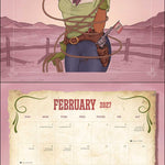 2027 There's a Snake in My Boot Wall Calendar 12x12 20 9781922468338_1