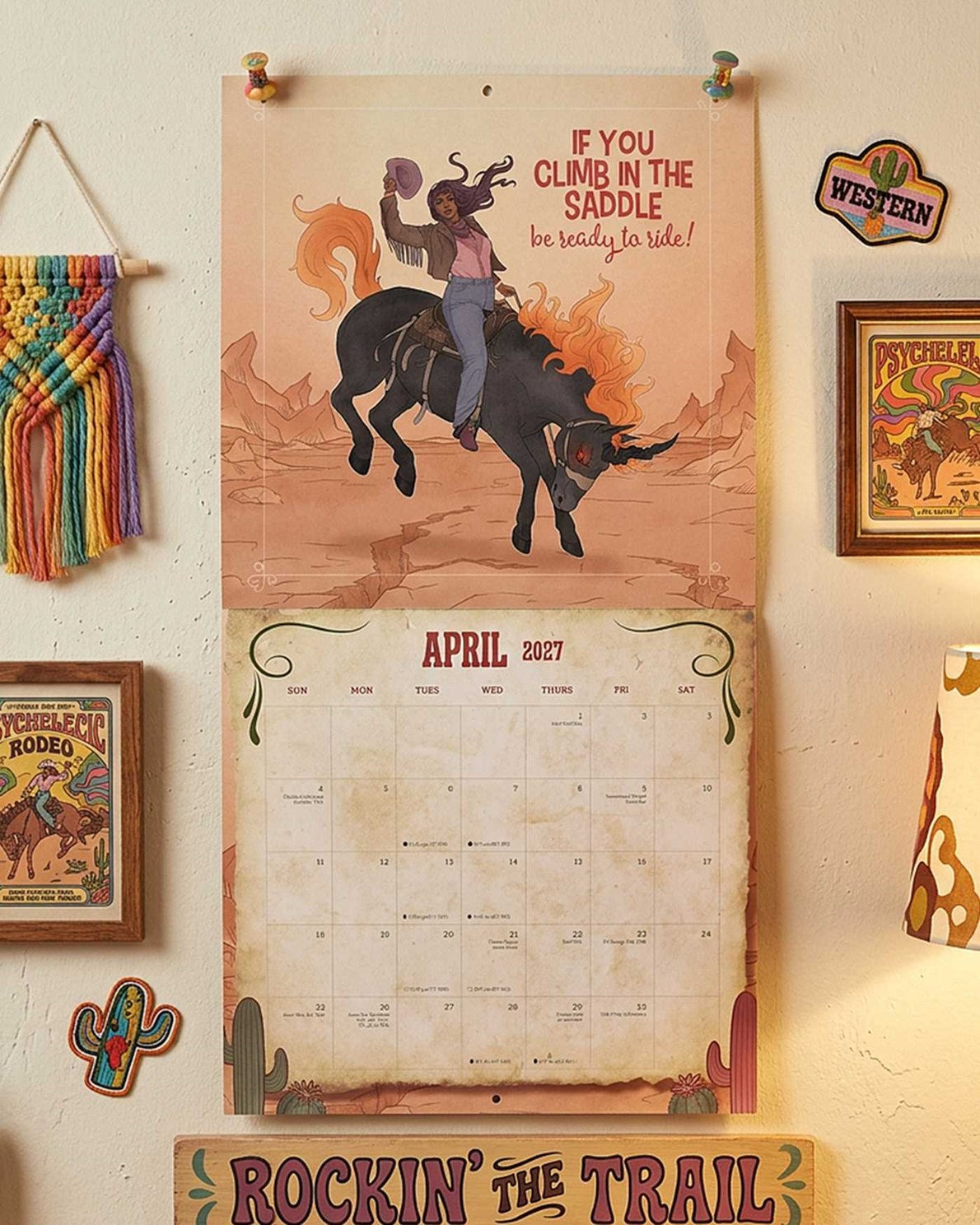 2027 There's a Snake in My Boot Wall Calendar 12x12 20 9781922468338_5
