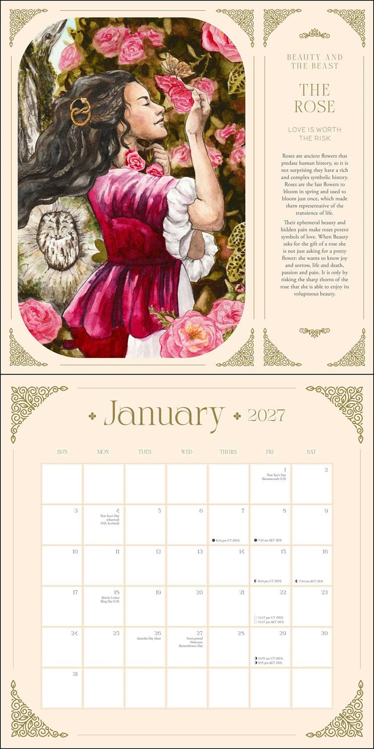 2027 Fairytale Wall Calendar 12x12 20 9781922468352_1