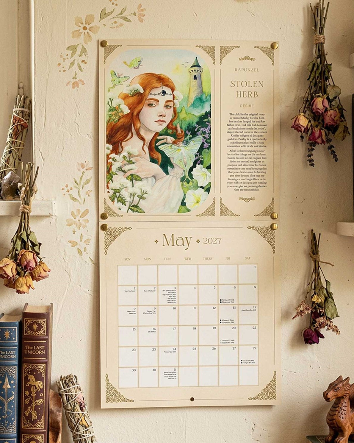 2027 Fairytale Wall Calendar 12x12 20 9781922468352_4