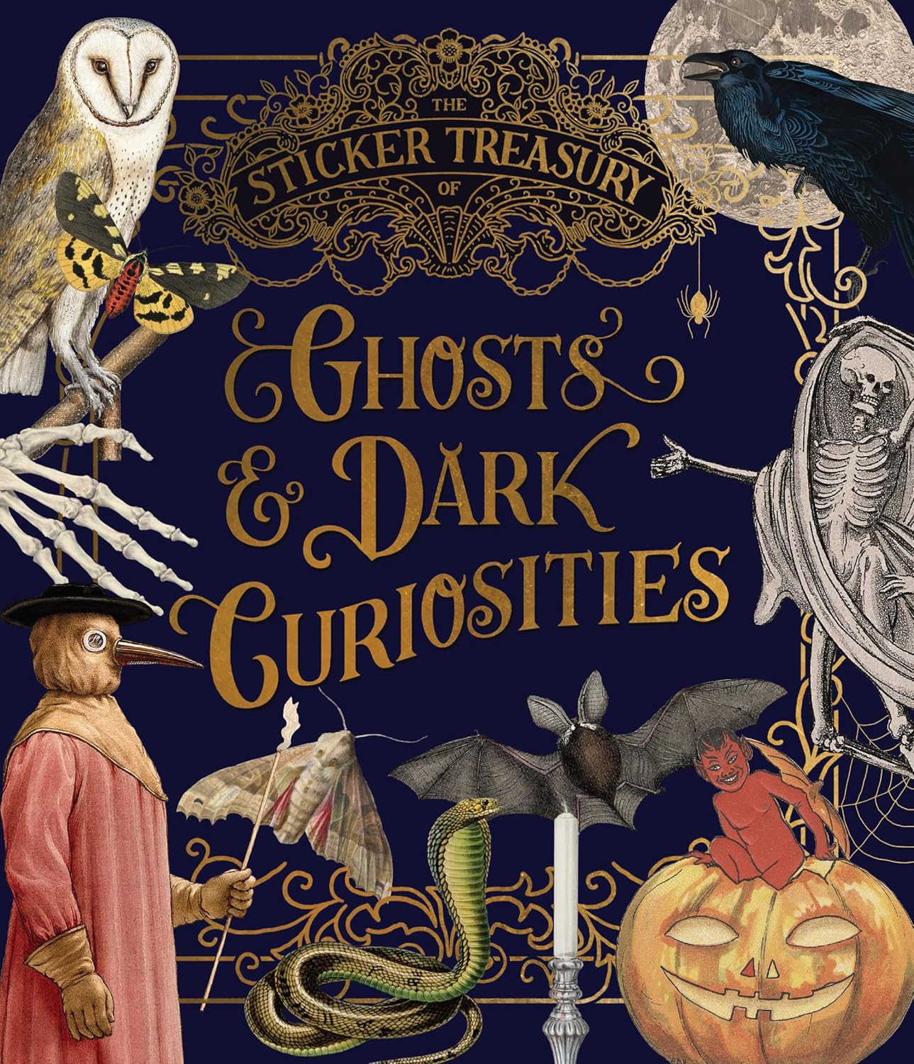 The Sticker Treasury Of Ghosts & Dark Curiosities by Smith Street Books 9781923239371