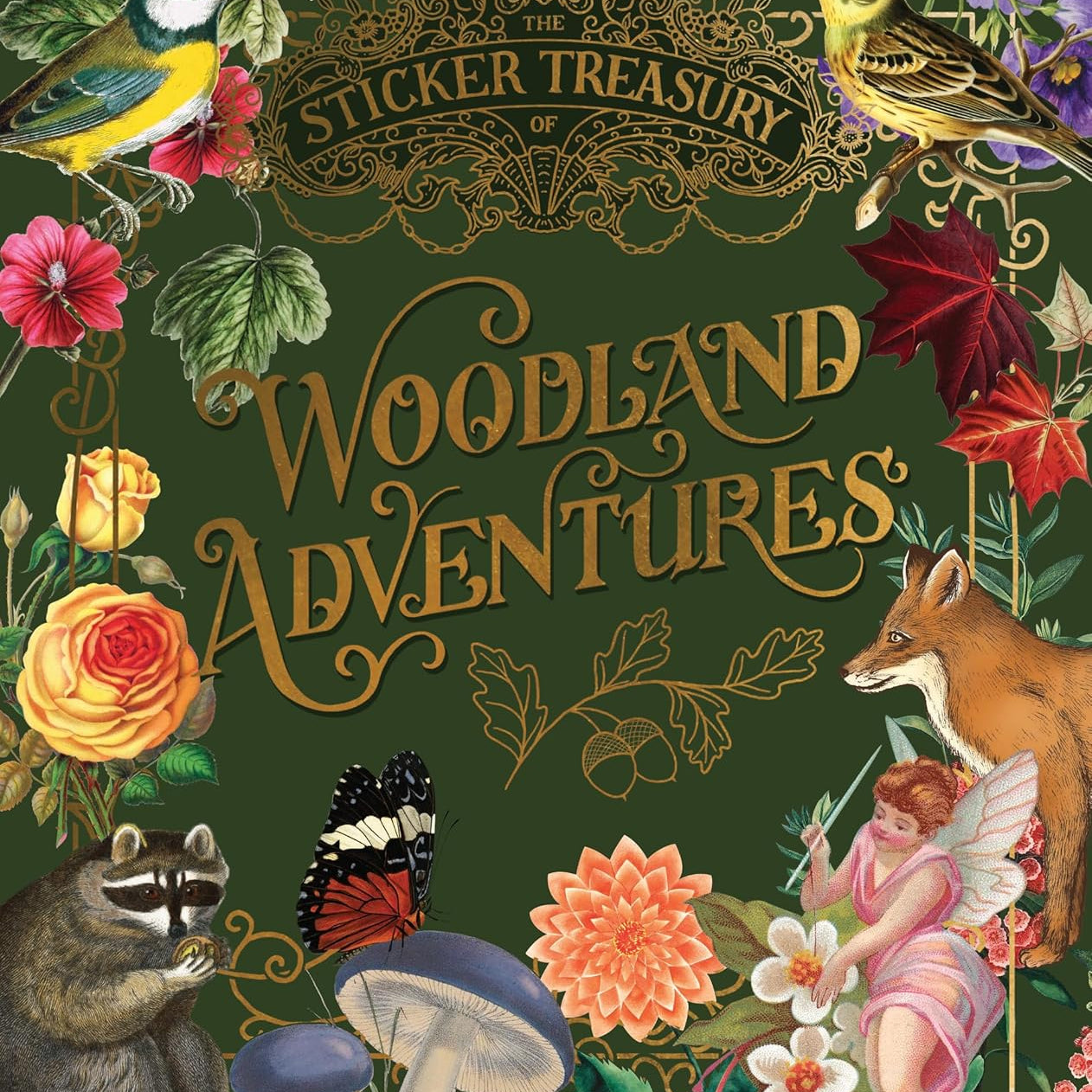 The Sticker Treasury Of Woodland Adventures by Smith Street Books 9781923239388
