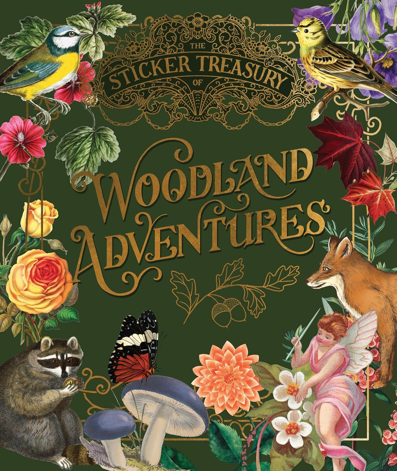 The Sticker Treasury Of Woodland Adventures by Smith Street Books 9781923239388