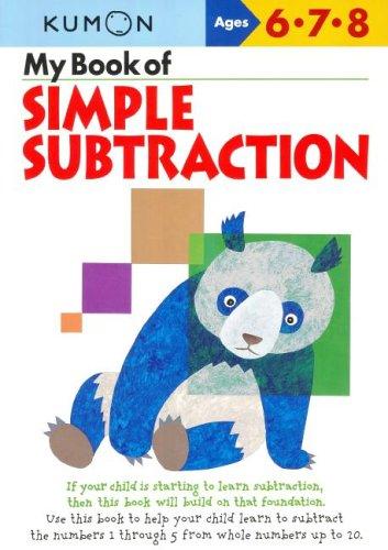 Kumon by My Book Of Simple Subtraction 9781933241067