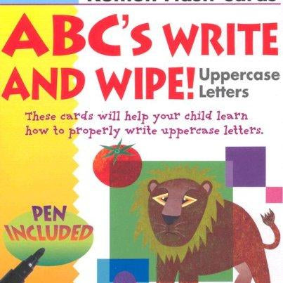 Abc's Uppercase Write & Wipe! by Kumon 9781933241104
