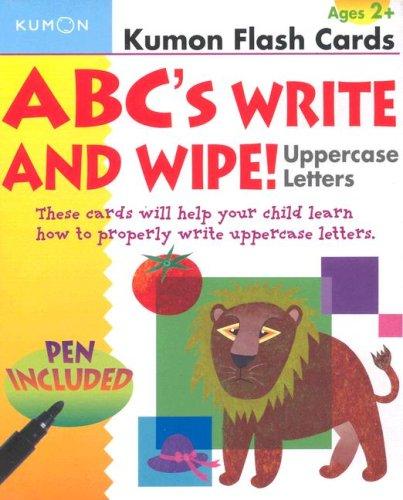 Abc's Uppercase Write & Wipe! by Kumon 9781933241104