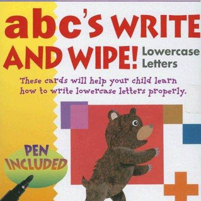 Abc's Lowercase Write & Wipe! by Kumon 9781933241449