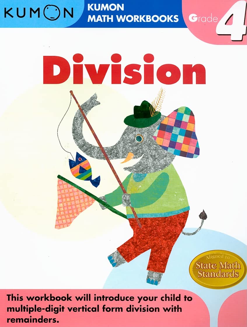 Grade 4 Division by Kumon 9781933241579