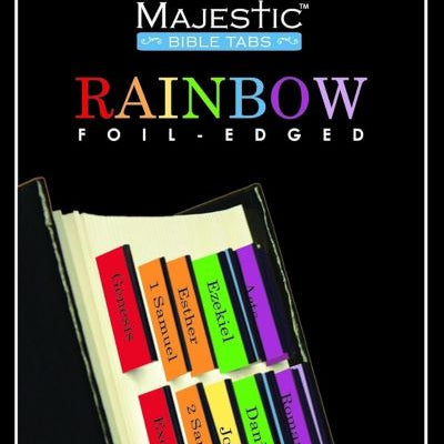 Majestic Rainbow Bible Tabs by Claire. Ellie 9781934770979