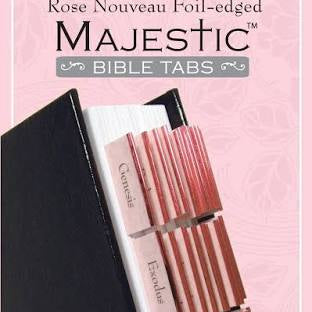 Majestic Rose Nouveau Foil-Edged Bible Tabs by Claire. Ellie 9781934770986