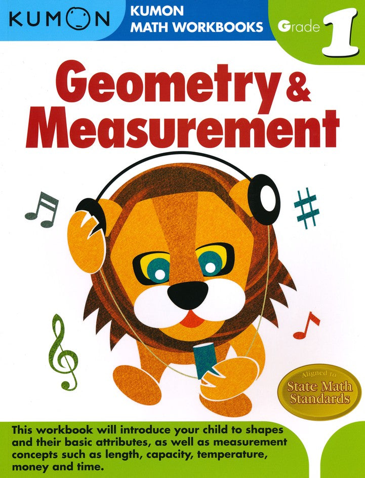 Grade 1 Geometry & Measurement by Kumon 9781934968178