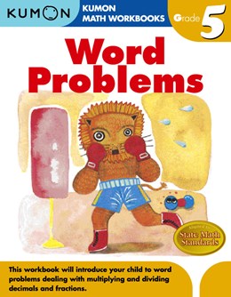 Grade 5 Word Problems by Kumon 9781934968383